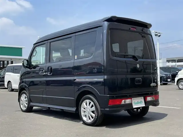 スズキ エブリィ ワゴン PZターボ スペシャル ハイルーフ 東京都 2024(令6)年 1.1万km ブルーイッシュブラックパール3 ストラーダナビ/バックモニター/デュアルカメラブレーキサポート/車線逸脱抑制装置/両側スライドドア/シートヒーター/ETC/アイドリングストップ/横滑り防止措置/ステアリングスイッチ/オートステップ