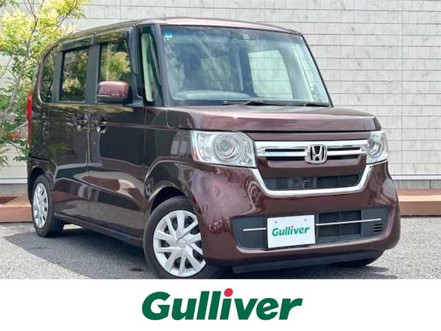 ホンダ Ｎ ＢＯＸ EX ターボ 茨城県 2021(令3)年 2.2万km プレミアムアガットブラウンP 社外ＳＤナビ　/-BT/AM/FM/両側パワースライドドア　/ドライブレコーダー前方のみ　/クルーズコントロール　/ＥＴＣ　/シートヒーター　/バックカメラ　/ＬＥＤライト　/アイドリングストップ　/プッシュスタート　/スペアキー1本/パワーウィンドウ/パワーステアリング/純正フロアマット