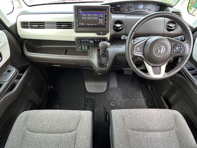 ホンダ Ｎ ＢＯＸ EX ターボ 茨城県 2021(令3)年 2.2万km プレミアムアガットブラウンP 社外ＳＤナビ　/-BT/AM/FM/両側パワースライドドア　/ドライブレコーダー前方のみ　/クルーズコントロール　/ＥＴＣ　/シートヒーター　/バックカメラ　/ＬＥＤライト　/アイドリングストップ　/プッシュスタート　/スペアキー1本/パワーウィンドウ/パワーステアリング/純正フロアマット