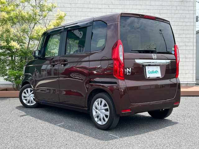 ホンダ Ｎ ＢＯＸ EX ターボ 茨城県 2021(令3)年 2.2万km プレミアムアガットブラウンP 社外ＳＤナビ　/-BT/AM/FM/両側パワースライドドア　/ドライブレコーダー前方のみ　/クルーズコントロール　/ＥＴＣ　/シートヒーター　/バックカメラ　/ＬＥＤライト　/アイドリングストップ　/プッシュスタート　/スペアキー1本/パワーウィンドウ/パワーステアリング/純正フロアマット