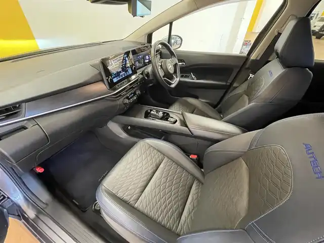 日産 ノート オーテック 群馬県 2021(令3)年 6.9万km ダークメタルグレー エマージェンシーブレーキ/プロパイロット/・車線逸脱警報/・車線逸脱防止支援/・衝突軽減ブレーキ/・クリアランスソナー/・BSM/・駐車支援/・ふらつき警報/純正9インチメモリナビ/ BT/フルセグ/HDMI/USB/AppleCarPlay/Android Auto/アラウンドビューモニター/LEDオートライト/ハーフレザーシート/オーテック専用16インチAW/デジタルインナーミラー/ステアリングスイッチ/本革巻きステアリング/オートブレーキホールド/置くだけ充電/USB入力端子/HDMI入力端子/サイド・カーテンエアバッグ/スマートキー/ビルトインETC