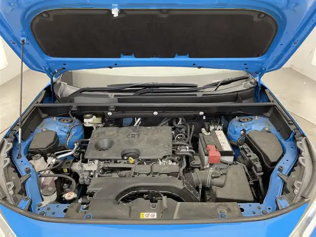 トヨタ ＲＡＶ４ アドベンチャー 滋賀県 2019(令1)年 3.7万km シアンM 社外7インチナビ/【Bluetooth/CD/DVD/フルセグTV/USB】/レーダークルーズコントロール/クリアランスソナー/ETC/D席パワーシート/電動パーキングブレーキ/オートブレーキホールド/前後ドライブレコーダー/プッシュスタート/スマートキー/ステアリングリモコン