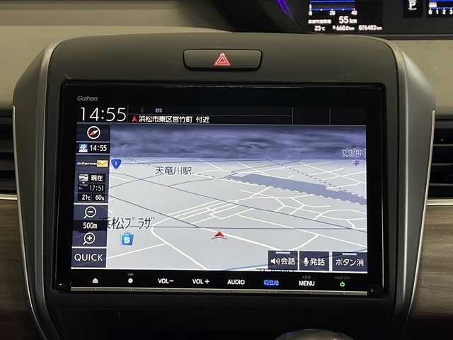 ホンダ フリード G ホンダセンシング 静岡県 2021(令3)年 7.7万km ミッドナイトブルービームM 純正SDナビ/・CD/・DVD/・フルセグＴＶ/・Bluetooth/・USB/・AM/・FM/主要装備/・両側パワスラ/・衝突軽減/・レーンキープ/・追従クルコン/・バックカメラ/・ETC/・ドラレコ前/・シートヒーターD/N席/・純正フロアマット/・LEDヘッドライト/・オートライト/・スマートキー/・プッシュスタート