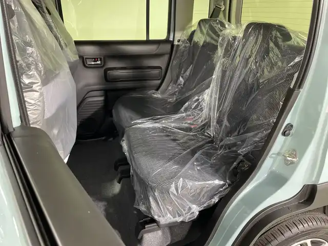スズキ ハスラー HYBRID X 神奈川県 2025(令7)年 0.1千km オフブルーメタリック/ソフトベージュメタリック 届出済未使用車/スズキセーフティサポート/・デュアルセンサーブレーキサポート/・誤発進抑制機能/・車線逸脱警報機能/・先行車発進お知らせ機能/・標識認識機能/・ハイビームアシスト/純正9型ディスプレイオーディオ/・ナビ/BT/フルセグTV/USB/AppleCarPlay/AndroidAuto/CD/DVD/全方位モニター/シートヒーター(D/N)/アイドリングストップ機能/コーナーセンサー/アダプティブクルーズコントロール/革巻きステアリング/ステアリングスイッチ/ヘッドライトレベライザー/スマートキー/スペアキー(1本)/プッシュスタートボタン/LEDヘッドライト/フォグランプ/電動格納ミラー/ウィンカーミラー/SOSコール/シートリフター/純正15インチアルミホイール