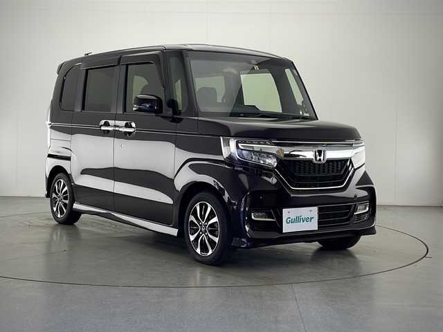 ホンダ Ｎ ＢＯＸ カスタム G L ホンダセンシング 宮崎県 2019(令1)年 3.7万km プレミアムベルベットパープル・パール Honda SENSING/〇衝突軽減ブレーキ〈CMBS〉/〇誤発進抑制機能/〇後方誤発進抑制機能/〇歩行者事故低減ステアリング/〇路外逸脱抑制機能/〇ACC〈アダプティブ・クルーズ・コントロール〉/〇LKAS〈車線維持支援システム〉/〇オートハイビーム/〇先行車発進お知らせ機能/〇標識認識機能/純正8インチSDナビ/フルセグTV/CD/DVD/Bluetooth/Music Rack/バックカメラ/片側パワースライドドア/LEDヘッドライト/純正14インチAW/ビルトインETC/スマートキー×2