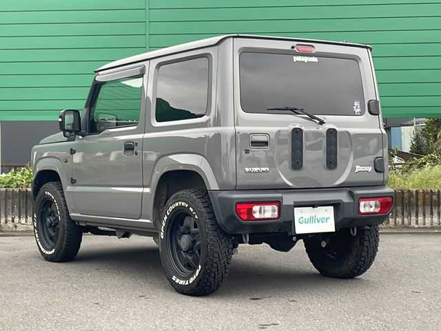 スズキ ジムニー XC 茨城県 2020(令2)年 4.2万km ミディアムグレー ワンオーナー/社外9型ナビ/ビルトインETC/シートヒーター/ドライブレコーダ/バックカメラ/LEDヘッドライト/横滑り防止装置/衝突軽減システム/オートライト/純正16インチアルミホイール/純正フロアマット/４WD/スマートキー