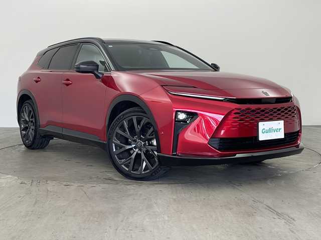 トヨタ クラウン エステート Z 兵庫県 2025(令7)年 0.2万km 赤Ⅱ ・ワンオーナー車/・純正12.3インチナビ/TV/Bluetooth/USB/Miracast/・ビルトインETC2.0/・パノラミックビューモニター/・デジタルインナーミラー/・純正前後ドライブレコーダー/・置くだけ充電/・Toyota Safety Sense/・トヨタチームメイト/・アドバンストパーク/・プリクラッシュセーフティ/・緊急時操舵支援/・フロントクロストラフィックアラート/・レーンチェンジングアシスト/・レーントレーシングアシスト/・レーンディパチャーアラート/・レーダークルーズコントロール/・アダプティブハイビームアシスト/・ロードサインアシスト/・ドライバー異常対応システム/・プロアクティブドライビング/・発進遅れ告知機能/・ブラインドスポットモニター/・安心降車アシスト/・後方車両接近告知/・周辺車両接近時サポート/・パーキングサポート/・本革シート/・前席パワーシート/・前席シートヒーター/・前席シートベンチレーション/・ステアリングヒーター/・nanoeX/・パドルシフト/・パワーバックドア/・AC100V1500W電源/・ステアリングスイッチ/・アドバンストパーク