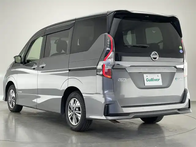 日産 セレナ e－パワー ハイウェイスター V 愛知県 2019(令1)年 3.9万km ダークメタルグレー/ダイヤモンドブラック 純正１０型ナビ　シートヒーター　禁煙　全方位カメラ　ＢＳＭ　ハンドルヒーター　寒冷地　ＥＴＣ　ツートンカラー　　コーナーセンサー　両側パワスラ　純正ドラレコ　ＬＥＤオートライト　フォグ　衝突軽減装置