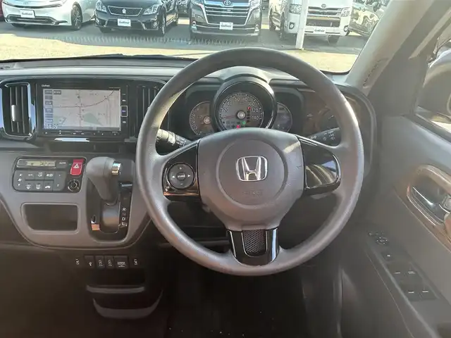 ホンダ Ｎ ＯＮＥ セレクト 富山県 2019(平31)年 3.6万km ベージュⅡ 純正ナビ/フルセグテレビ/Bluetooth/バックカメラ/シートヒーター/茶革ハーフレザーシート/ETC/ステアリングスイッチ/オートエアコン/スマートキー/純正フロアマット/電動格納ミラー