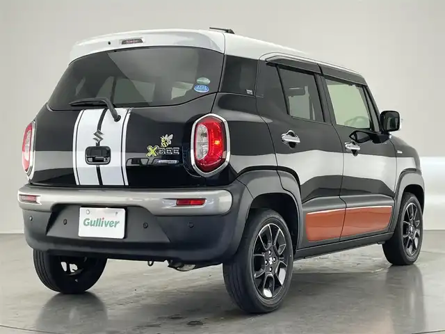 スズキ クロスビー HYBRID MZ 愛知県 2019(平31)年 3.6万km スーパーブラックパール 3トーンコーディネート 純正８型ナビ　シートヒーター　禁煙車　フルセグＴＶ　Ｂｌｕｅｔｏｏｔｈ　ＵＳＢ端子　ＥＴＣ　クルコン　デュアルセンサーブレーキ　衝突軽減　車線逸脱　パーキングセンサー　ＬＥＤオートライト　パドルシフト