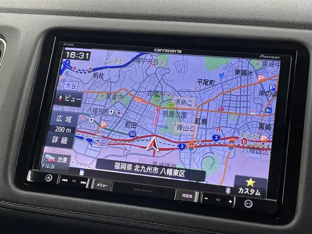 ホンダ ヴェゼル ハイブリッド Z ホンダセンシング 福岡県 2018(平30)年 3.3万km プラチナホワイトパール 社外８型ナビ（フルセグＴＶ）　/バックカメラ　/ビルトインＥＴＣ　/前方ドラレコ　/アダプティブクルコン　/衝突軽減　/レーンキープ　/パドルシフト　/ハーフレザー　/シートヒーター　/純正１７インチＡＷ　/ＬＥＤライト/ルーフレール