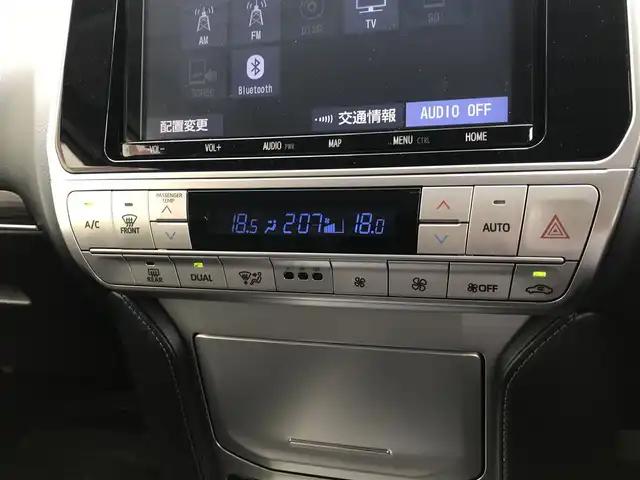 トヨタ ランドクルーザー プラド TX Lパッケージ 富山県 2022(令4)年 2.8万km ホワイトパールクリスタルシャイン 純正９型ナビ（Ｙ６８Ｔ）/フルセグＴＶ／Bluetooth/サンルーフ/黒革シート/シートヒーター／シートクーラー/バックカメラ/セーフティセンス/レーダークルーズコントロール/純正１９ＡＷ/ＬＥＤライト/７人乗り/ETC/オートマチックハイビーム/スマートキー/プッシュスタート/W＋サイドエアバック/カーテンエアバック/保証書／取説あり/スペアキー1本