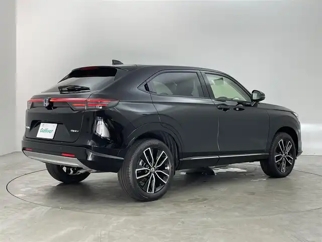 ホンダ ヴェゼル ハイブリッド e:HEV Z 埼玉県 2025(令7)年 0.1千km クリスタルブラックパール 登録済未使用車　バックカメラ　ＢＳＩ　アダクティブクルーズコントロール　ビルトインＥＴＣ２．０　シートヒーター　ワイヤレス充電　衝突軽減ブレーキ　ハーフレザー　ＬＥＤヘッドライト　オートライト　地デジ