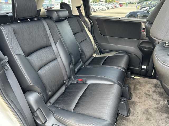 ホンダ オデッセイ アブソルート 栃木県 2015(平27)年 6.6万km ホワイトオーキッドパール ホンダセンシング/・SMBS(衝突軽減ブレーキ)/・誤発進抑制機能/・先行車発進お知らせ機能/・標識認識機能/・LKAS(車線維持支援システム）/・路外逸脱抑制機能/・ACC(アダプティブクルーズコントロール)/純正ナビ/フルセグTV/DVD/Bluetooth/USB/HDMI/バックカメラ/ビルトインETC/ミラー型前後ドライブレコーダー/純正フリップダウンモニター/パドルシフト/コーナーセンサー/ハーフレザーシート