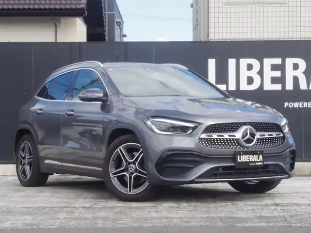 メルセデス・ベンツ ＧＬＡ２００ｄ 4マチック AMGライン 岩手県 2020(令2)年 4.1万km マウンテングレー ワンオーナー/ナビゲーションパッケージ/フルセグTV/全方位カメラ/ハーフレザーシート/パワーシート/シートヒーター/DSRC/マルチビームLED/パワーバックドア
