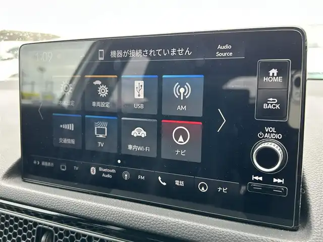 ホンダ シビック LX 静岡県 2022(令4)年 4.3万km プラチナホワイトパール HondaSENSING/Google搭載9インチHonda CONNECTナビ/　AM FM Bluetooth USB AppleCarPlay AndroidAuto/フルセグTV/バックモニター/前後方ドライブレコーダー/LEDオートヘッドライト/レーダークルーズコントロール/ハーフレザーシート/シートヒーター(前席)/純正18インチアルミホイール/スマートキー2本/前後方クリアランスソナー/パドルシフト/ワンオーナー/リアウイング/ビルトインETC2.0