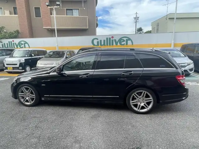 メルセデス・ベンツ Ｃ２００ コンプレッサーSWアバンギャルド 静岡県 2009(平21)年 13.4万km オブシディアンブラック サンルーフ/純正ナビ/フルセグTV/バックカメラ/黒革シート/前席シートヒーター/前席パワーシート/前後ドライブレコーダー/ETC/HIDヘッドライト/クルーズコントロール/ステアリングスイッチ/パドルシフト/スマートキー×2/保証書/取扱説明書/ナビ取扱説明書
