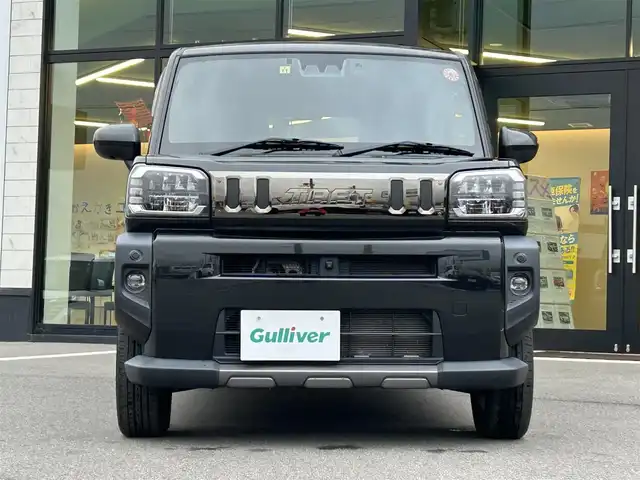 ダイハツ タフト G ターボ ダーククロムベンチャー 愛媛県 2022(令4)年 4.2万km ブラックマイカメタリック Strada7型ナビ/全方位カメラ/ガラスルーフ/デジタルインナーミラー/スマートアシスト/レーダークルーズコントロール/クリアランスソナー/衝突被害軽減装置/車線逸脱防止装置/前後ドライブレコーダー/アイドリングストップ/LEDヘッドライト/オートライト/オートマチックハイビーム/ルーフレール/ステアリングリモコン/純正ドアバイザー/電動パーキングブレーキ/AutoHold機能/ETC/現状サマー(純正AW)(165/65/R15)/YOKOHAMA BluEarth-RV RV03CK