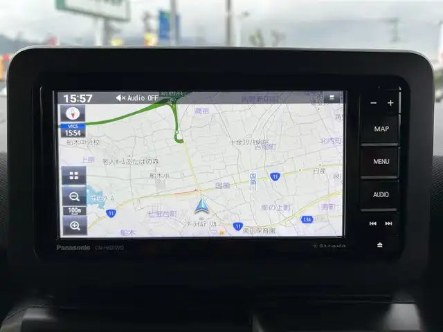 ダイハツ タフト G ターボ ダーククロムベンチャー 愛媛県 2022(令4)年 4.2万km ブラックマイカメタリック Strada7型ナビ/全方位カメラ/ガラスルーフ/デジタルインナーミラー/スマートアシスト/レーダークルーズコントロール/クリアランスソナー/衝突被害軽減装置/車線逸脱防止装置/前後ドライブレコーダー/アイドリングストップ/LEDヘッドライト/オートライト/オートマチックハイビーム/ルーフレール/ステアリングリモコン/純正ドアバイザー/電動パーキングブレーキ/AutoHold機能/ETC/現状サマー(純正AW)(165/65/R15)/YOKOHAMA BluEarth-RV RV03CK