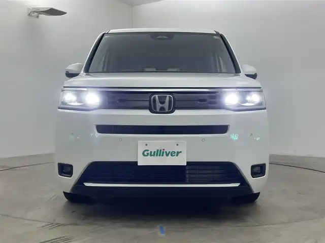 ホンダ ステップワゴン eHEV エアー EX 岡山県 2025(令7)年 0.1千km プラチナホワイトパール 登録済未使用車/純正１１．4型ナビ/　「BT/フルセグ/DVD/Carplay/USB」/　型式：LXM-247VFLi/ブラインドスポットモニター/電動リアゲート　/バックカメラ　/レーダークルーズコントロール/両側パワースライドドア　/オートハイビーム/ＬＥＤヘッドライト/前席シートヒーター　/衝突軽減システム/車線逸脱防止システム/横滑り防止装置/純正16インチアルミ/純正フロアマット/コーナーセンサー（前後）/パドルシフト/オートブレーキホールド/プッシュスタート/スマートキー×2/保証書/取扱説明書