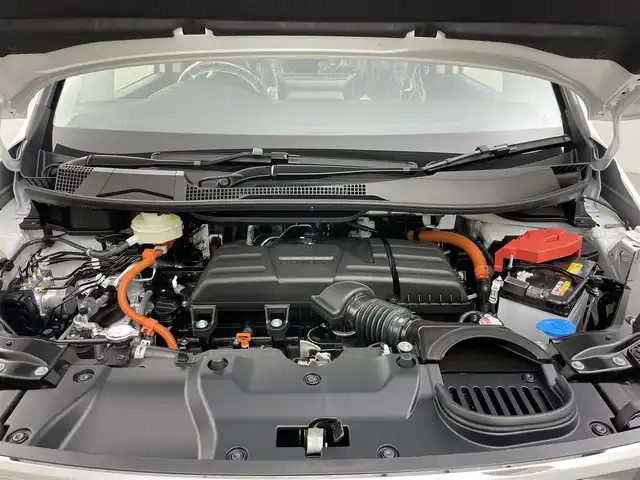 ホンダ ステップワゴン eHEV エアー EX 岡山県 2025(令7)年 0.1千km プラチナホワイトパール 登録済未使用車/純正１１．4型ナビ/　「BT/フルセグ/DVD/Carplay/USB」/　型式：LXM-247VFLi/ブラインドスポットモニター/電動リアゲート　/バックカメラ　/レーダークルーズコントロール/両側パワースライドドア　/オートハイビーム/ＬＥＤヘッドライト/前席シートヒーター　/衝突軽減システム/車線逸脱防止システム/横滑り防止装置/純正16インチアルミ/純正フロアマット/コーナーセンサー（前後）/パドルシフト/オートブレーキホールド/プッシュスタート/スマートキー×2/保証書/取扱説明書