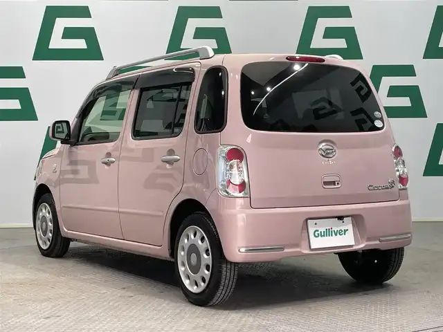 ダイハツ ミラ ココア プラスX 愛知県 2015(平27)年 5.9万km ムースピンクパール 社外ナビ　/(CD/DVD/フルセグＴＶ/Bluetooth)/バックカメラ　/アイドリングストップ　/ＬＥＤヘッドライト　/フロントフォグライト　/ルーフレール　/スマートキー　/フロアマット/ドアバイザー