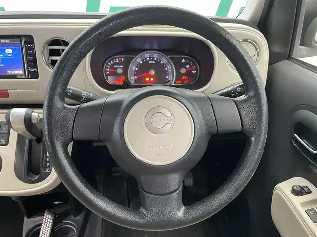 ダイハツ ミラ ココア プラスX 愛知県 2015(平27)年 5.9万km ムースピンクパール 社外ナビ　/(CD/DVD/フルセグＴＶ/Bluetooth)/バックカメラ　/アイドリングストップ　/ＬＥＤヘッドライト　/フロントフォグライト　/ルーフレール　/スマートキー　/フロアマット/ドアバイザー