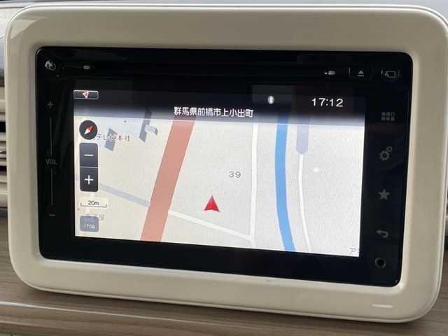 スズキ ラパン S 群馬県 2015(平27)年 2.1万km ブルーイッシュブラックパール3 レーダーブレーキサポート/全周囲カメラ/純正SDナビ/CD/フルセグTV/Bluetooth/運転席シートヒーター/スマートキー/純正キセノンヘッドライト/プッシュスタート/アイドリングストップ/本革巻きステアリング/ドアバイザー/純正フロアマット
