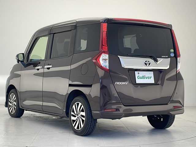 トヨタ ルーミー カスタムG S 沖縄県 2018(平30)年 5.8万km プラムブラウンパールクリスタルシャイン 純正ナビ（NSZT-W66T)　/　（ＡＭ／ＦＭ／ＣＤ／ＤＶＤ／ＢＴ）　/フルセグＴＶ　/バックモニター　/両側パワースライドドア　/クルーズコントロール　/スマートアシスト　/ＬＥＤヘッドライト　/オートライト　/純正フロアマット　/純正１４アルミホイール/純正ドライブレコーダー/スマートキー2本