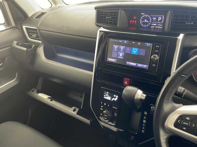 トヨタ ルーミー カスタムG S 沖縄県 2018(平30)年 5.8万km プラムブラウンパールクリスタルシャイン 純正ナビ（NSZT-W66T)　/　（ＡＭ／ＦＭ／ＣＤ／ＤＶＤ／ＢＴ）　/フルセグＴＶ　/バックモニター　/両側パワースライドドア　/クルーズコントロール　/スマートアシスト　/ＬＥＤヘッドライト　/オートライト　/純正フロアマット　/純正１４アルミホイール/純正ドライブレコーダー/スマートキー2本