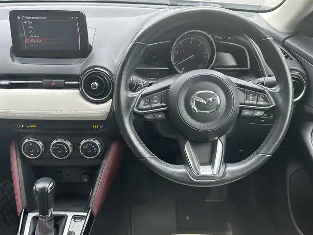 マツダ ＣＸ－３ XD Lパッケージ 福島県 2017(平29)年 6.2万km セラミックM 純正ナビゲーション/【USB/BT/AUX】/バックカメラ/ETC/ドライブレコーダー/前席シートヒーター/ステアリングヒーター/運転席パワーシート/運転席シートメモリー/パドルシフト/ブラインドスポット/レーンキープアシスト/アダプティブクルーズコントロール/ヘッドアップディスプレイ/純正フロアマット/＊助手席分欠品/ドアバイザー