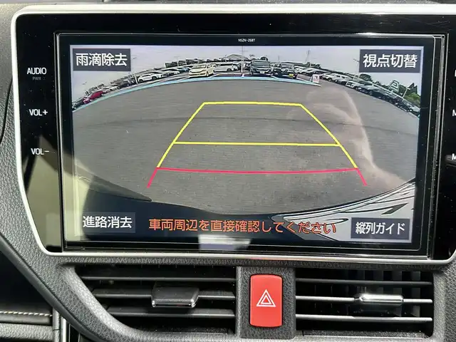 トヨタ エスクァイア ハイブリッド Gi プレミアムパッケージ ブラックテーラード 愛知県 2019(平31)年 3.3万km スパークリングブラックパールクリスタルシャイン ワンオーナー　/１０インチナビＮＳＺＮ－Ｚ６８Ｔ　/バックカメラ　/１２．１インチフリップダウンモニター　/ハーフレザー　/シートヒーター　/ビルトＥＴＣ　/ドラレコ　/ＬＥＤライト　/パワスラ　/スペアキー　/保証書　/取説