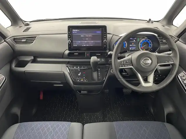 日産 ルークス ハイウェイスター Gターボ 福井県 2021(令3)年 1.8万km ブラック 純正９型ナビ/アラウンドビューモニター/フルセグテレビ/ハンズフリーオートスライドドア/ドライブレコーダー/ステアリングスイッチ/プッシュスタート/スマートキー×２/コーナーセンサー/ビルトインＥＴＣ