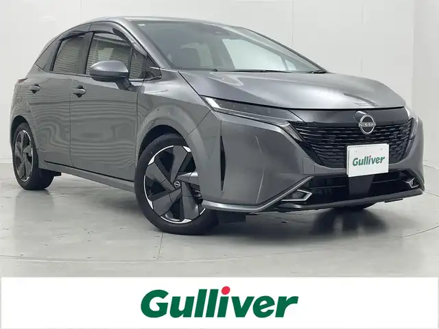 日産 オーラ G 茨城県 2024(令6)年 1.2万km ダークメタルグレー 純正9型ナビ/全周囲カメラ/フルセグ/デジタルインナーミラー/衝突被害軽減ブレーキ/車線逸脱抑制装置/BSW/オートマチックハイビーム/ソナー/ETC/ドラレコ/純正15インチAW/LEDヘッドライト/スマートキー