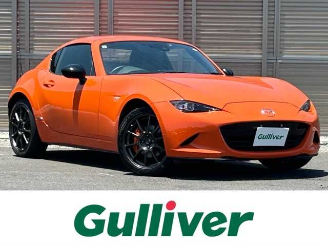 マツダ ロードスター ＲＦ 30周年記念車 千葉県 2019(令1)年 3.7万km オレンジ ３０周年記念車　/１３９台限定車　/レカロシート　/ＲＡＹＺホイール　/ワンオーナー　/禁煙車　/ＢＯＳＥサウンドシステム　/レカロシート　/ハーフレザーシート　/純正ナビ/Bluetooth/USB接続/CD/DVD再生/バックカメラ/横滑り防止装置/レーンキープアシスト