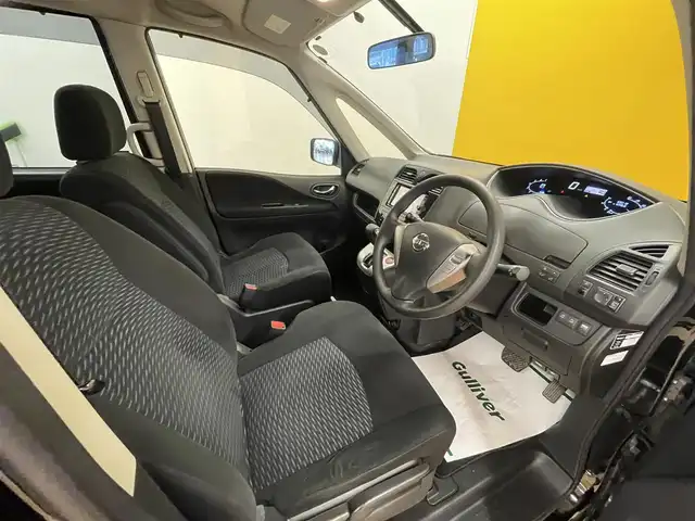 日産 セレナ 20X Sハイブリッド 群馬県 2012(平24)年 5.9万km スーパーブラック ALPINEフリップダウンモニター/純正SDナビ/・フルセグTV/・CD/DVD/BT/・AUX/SD/AM.FM/バックカメラ/ビルトインETC/クルーズコントロール/両側電動スライドドア/スマートキー×2/プッシュスタート/アイドリングストップ/オートライト/社外17インチAW/純正15インチAW積込/純正フロアマット/ドアバイザー/電動格納ウィンカーミラー/横滑り防止システム