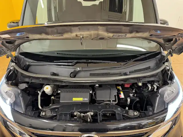 日産 ルークス HWS X プロパイロットED 群馬県 2020(令2)年 8.2万km ブラック エマージェンシーブレーキ/車線逸脱警報/先行車発進お知らせ機能/標識認識機能/プロパイロット/純正9インチSDナビ/・フルセグTV/・CD/DVD/BT/・AUX/USB/SD/・AM.FM/アラウンドビューモニター/ハンズフリー両側電動スライドドア/ビルトインETC/ドライブレコーダー/ステアリングスイッチ/パーキングセンサー/電子パーキングブレーキ/オートホールド/アイドリングストップ/スマートキー×2/プッシュスタート/LEDヘッドライト/フォグランプ/オートライト/USBポート/純正14インチAW/フロアマット/純正ドアバイザー/電動格納ウィンカーミラー/横滑り防止システム