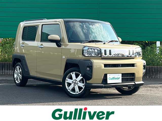 ダイハツ タフト G 茨城県 2020(令2)年 3.9万km サンドベージュメタリック 純正SDナビ/AM/FM/フルセグTV/BT/iPod/USB/バックカメラ/アラウンドビューモニター/前後コーナーセンサー/パーキングアシスト/横滑り防止装置/盗難防止装置/衝突被害軽減システム/LEDオートライト/オートマチックハイビーム/シートヒーター/ルーフレール/ガラスルーフ/USBポート/ブレーキホールド/スマートキー/プッシュスタート/ETC
