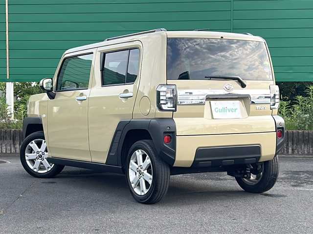 ダイハツ タフト G 茨城県 2020(令2)年 3.9万km サンドベージュメタリック 純正SDナビ/AM/FM/フルセグTV/BT/iPod/USB/バックカメラ/アラウンドビューモニター/前後コーナーセンサー/パーキングアシスト/横滑り防止装置/盗難防止装置/衝突被害軽減システム/LEDオートライト/オートマチックハイビーム/シートヒーター/ルーフレール/ガラスルーフ/USBポート/ブレーキホールド/スマートキー/プッシュスタート/ETC