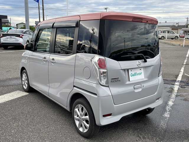 日産 デイズ ルークス X Vセレクション 新潟県 2017(平29)年 1.7万km グレーⅡ 純正SDナビ:MM316D-W/アラウンドビューモニター/両側パワースライドドア/衝突軽減システム/ETC/取扱説明書/保証書