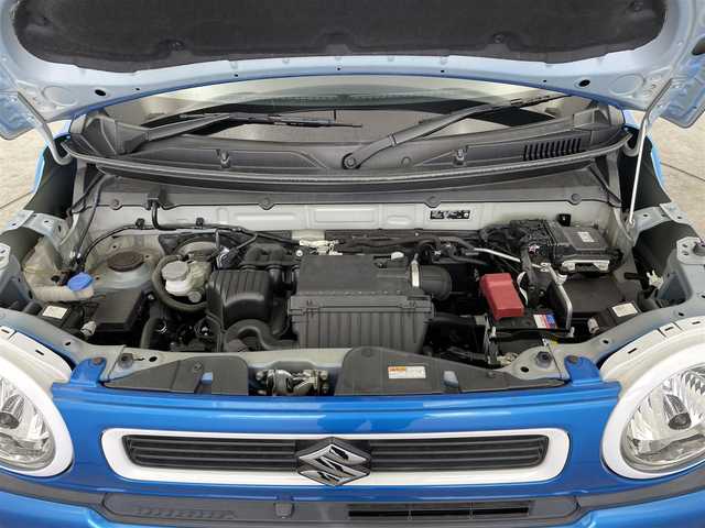 スズキ ハスラー HYBRID G 大分県 2020(令2)年 6.1万km ブリスクブルーメタリック/ホワイト2トーンルーフ デュアルカメラブレーキサポート/レーンアシスト/純正ナビ/（フルセグ/CD/Bluetooth/DVD)/全方位カメラ/ビルトインETC/前方ドライブレコーダー/クリアランスソナー/シートヒーター/電動格納ミラー/プッシュスタート・スマートキー/ステアリングスイッチ