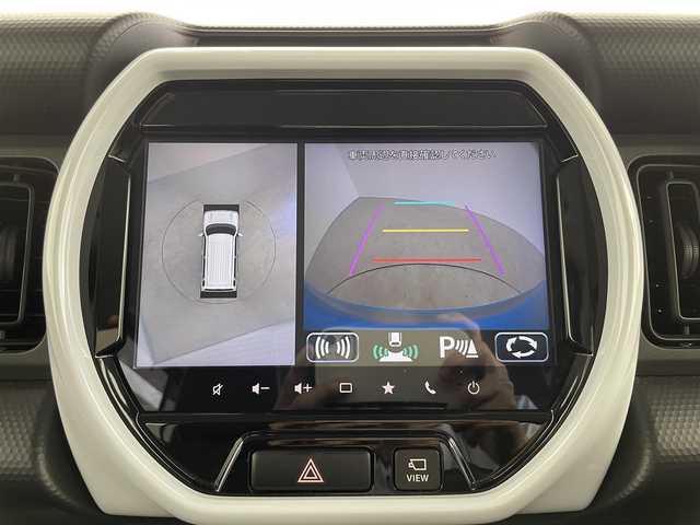 スズキ ハスラー HYBRID G 大分県 2020(令2)年 6.1万km ブリスクブルーメタリック/ホワイト2トーンルーフ デュアルカメラブレーキサポート/レーンアシスト/純正ナビ/（フルセグ/CD/Bluetooth/DVD)/全方位カメラ/ビルトインETC/前方ドライブレコーダー/クリアランスソナー/シートヒーター/電動格納ミラー/プッシュスタート・スマートキー/ステアリングスイッチ