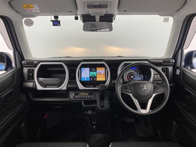 スズキ ハスラー HYBRID G 大分県 2020(令2)年 6.1万km ブリスクブルーメタリック/ホワイト2トーンルーフ デュアルカメラブレーキサポート/レーンアシスト/純正ナビ/（フルセグ/CD/Bluetooth/DVD)/全方位カメラ/ビルトインETC/前方ドライブレコーダー/クリアランスソナー/シートヒーター/電動格納ミラー/プッシュスタート・スマートキー/ステアリングスイッチ