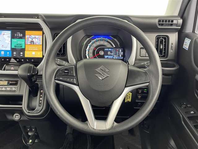 スズキ ハスラー HYBRID G 大分県 2020(令2)年 6.1万km ブリスクブルーメタリック/ホワイト2トーンルーフ デュアルカメラブレーキサポート/レーンアシスト/純正ナビ/（フルセグ/CD/Bluetooth/DVD)/全方位カメラ/ビルトインETC/前方ドライブレコーダー/クリアランスソナー/シートヒーター/電動格納ミラー/プッシュスタート・スマートキー/ステアリングスイッチ