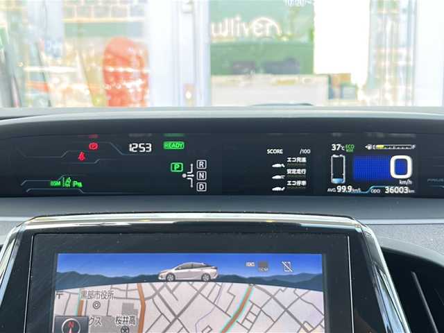 トヨタ プリウス ＰＨＶ A 富山県 2018(平30)年 3.6万km アティチュードブラックマイカ 純正ＳＤ11インチナビ/バックカメラ/フルセグ/ＢＴ/ブラインドスポットモニター/レーダークルーズコントロール/レーンキープアシスト/パーキングアシスト/コーナーセンサー/純正ＡＷ/純正フロアマット/ＥＴＣ２．０/ドライブレコーダー/LEDヘッドライト/盗難防止装置