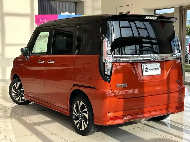 三菱 デリカＤ：２ カスタムハイブリッドMV全方位カメラ付ナビPKG 埼玉県 2021(令3)年 2.9万km オレンジⅡ デュアルカメラブレーキサポート　/10インチメモリナビ/　　CD/DVD/BT/フルセグ　/全方位カメラ　/両側パワースライドドア　/レーダークルーズコントロール /LEDオートライト /シートヒーター /純正15インチアルミ/ヘッドアップディスプレイ /純正ETC
