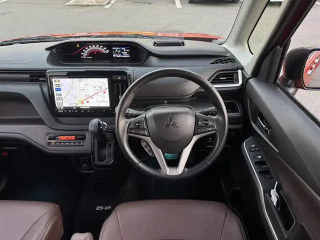 三菱 デリカＤ：２ カスタムハイブリッドMV全方位カメラ付ナビPKG 千葉県 2021(令3)年 2.9万km オレンジⅡ 三菱eアシスト/衝突軽減ブレーキ/レーダークルーズコントロール/レーンキープアシスト/誤発信抑制装置/純正10型ナビ/フルセグTV/Bluetooth/全方位カメラ/シートヒーター/前後ドライブレコーダー/リアシーリングファン/純正15インチAW/LEDライト/ETC