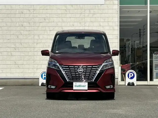 日産 セレナ ハイウェイスター V 福岡県 2020(令2)年 4万km マルーンレッド 純正10型SDナビ(フルセグTV/CD/DVD/BT)アラウンドビューモニタープロパイロットエマージェンシーブレーキBSM両側パワスラ純正ドラレコETC2.0USBポート純正LEDヘッドライト純正16インチアルミホイル純正フロアマットスマートキープッシュスタート