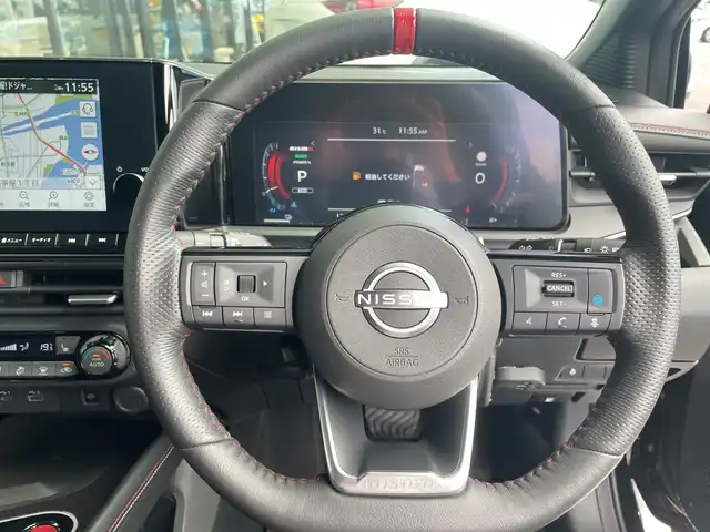 日産 オーラ ニスモ 愛知県 2022(令4)年 1.8万km スーパーブラック プロパイロット/全方位カメラ/クルーズコントロール/シートヒーター/バックカメラ/コーナーセンサー/純正アルミホイール/ETC2.0/BSM/ステアリングヒーター/オートマチックハイビーム/置くだけ充電/ドライブレコーダー/衝突軽減ブレーキ/フルセグテレビ/Bluetooth/ステアリングスイッチ/スマートキー/プッシュスタート/ハーフレザーシート