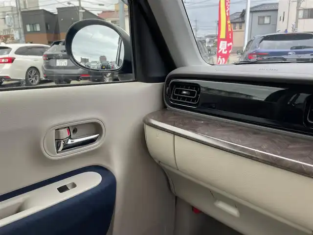 スズキ ラパン モード 石川県 2020(令2)年 4.3万km ノクターンブルーパール/ホワイト 2トーンルーフ スズキセーフティサポート/社外CD/シートヒーター/ドライブレコーダー/ETC/スマートキー/プッシュスタート/電動ミラー/ベンチシート